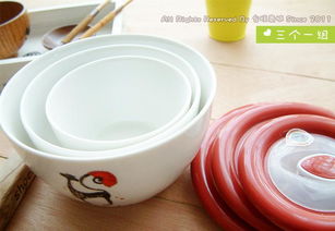 禮品裝微波爐保鮮密封碗三件套 廠家直銷，勁爆低價瘋搶中！